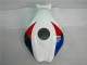 Branco Azul Abs Plástico Honda CBR 1000RR 2008-2011 Branco Azul Abs Plástico Honda CBR 1000RR 2008-2011