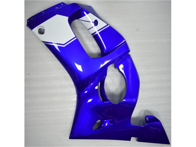 Branco Azul Carenagem & Plástico Yamaha R6 1998-2002 Branco Azul Carenagem & Plástico Yamaha R6 1998-2002