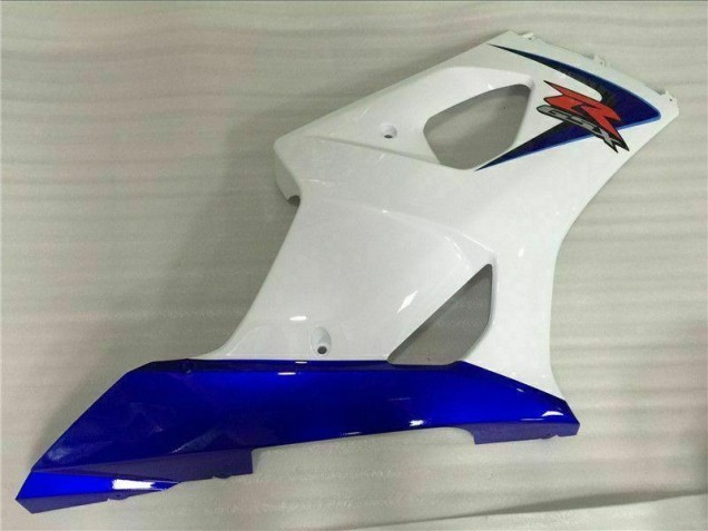 Branco Azul Carenagem Suzuki GSXR 1000 K3 2003-2004 Branco Azul Carenagem Suzuki GSXR 1000 K3 2003-2004
