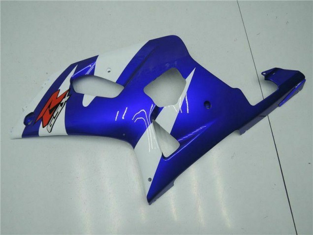 Branco Azul Carenagem Suzuki GSXR 600 / 750 K1 K2 K3 2001-2003