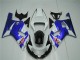 Branco Azul Carenagem Suzuki GSXR 600 / 750 K1 K2 K3 2001-2003