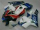 Branco Azul Carroçaria Honda CBR 600RR 2005-2006 Branco Azul Carroçaria Honda CBR 600RR 2005-2006