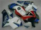 Branco Azul Carroçaria Honda CBR 600RR 2005-2006 Branco Azul Carroçaria Honda CBR 600RR 2005-2006