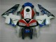Branco Azul Carroçaria Honda CBR 600RR 2005-2006 Branco Azul Carroçaria Honda CBR 600RR 2005-2006