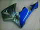 Branco Azul Chama Carenagem Honda CBR 600RR 2005-2006