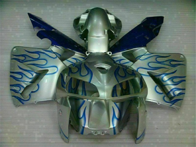 Branco Azul Chama Carenagem Honda CBR 600RR 2005-2006
