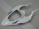 Branco Azul Chama Carenagem Yamaha R1 2004-2006 Branco Azul Chama Carenagem Yamaha R1 2004-2006