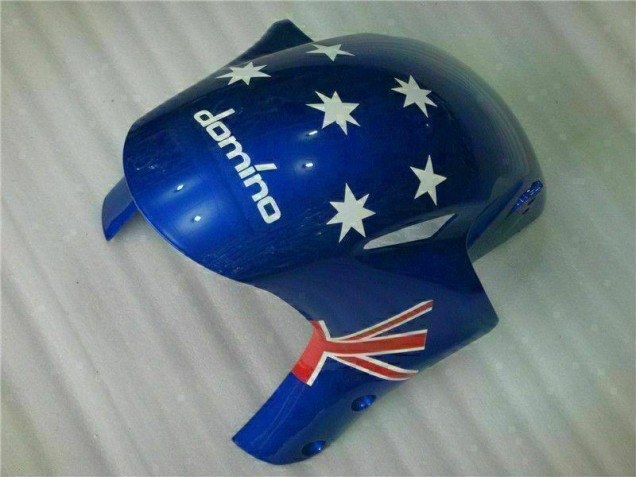 Branco Azul Kit Carenagem Honda CBR 1000RR 2004-2005 Branco Azul Kit Carenagem Honda CBR 1000RR 2004-2005