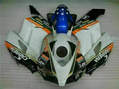 Branco Azul Kit Carenagem Honda CBR 1000RR 2004-2005