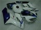 Branco Azul Kits Carenagem Honda CBR 1000RR 2004-2005