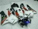 Branco Azul Kits Completo Carenagem Honda CBR 600RR 2003-2004 Branco Azul Kits Completo Carenagem Honda CBR 600RR 2003-2004