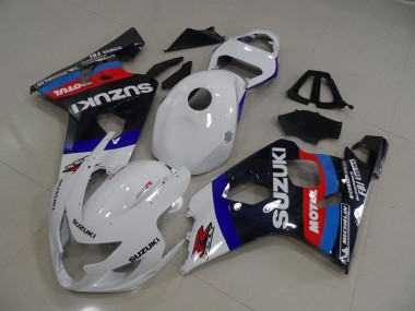 Branco Azul Motul Carenagem Suzuki GSXR 750 K4 2004-2005