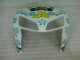 Branco Azul Nastro Azzurro 46 Abs Plástico Honda CBR 600RR 2005-2006 Branco Azul Nastro Azzurro 46 Abs Plástico Honda CBR 600RR 2005-2006