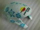 Branco Azul Nastro Azzurro 46 Abs Plástico Honda CBR 600RR 2005-2006 Branco Azul Nastro Azzurro 46 Abs Plástico Honda CBR 600RR 2005-2006