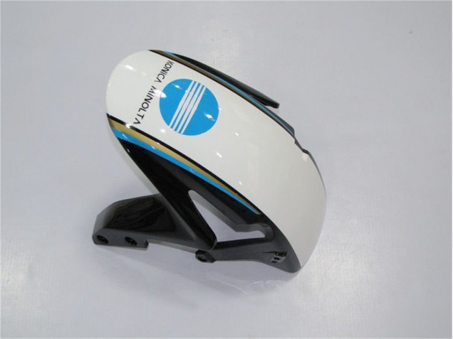 Branco Azul Preto Carenagem Honda CBR 600RR 2009-2012 Branco Azul Preto Carenagem Honda CBR 600RR 2009-2012