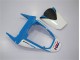 Branco Azul Preto Carenagem Honda CBR 600RR 2009-2012 Branco Azul Preto Carenagem Honda CBR 600RR 2009-2012