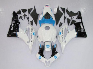 Branco Azul Preto Carenagem Honda CBR 600RR 2009-2012