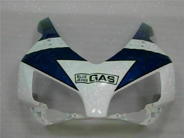 Branco Azul Repsol Carenagem Honda CBR 1000RR 2004-2005 Branco Azul Repsol Carenagem Honda CBR 1000RR 2004-2005