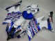 Branco Azul Sterilgarda Volvo Carenagem Yamaha R6 2008-2016 Branco Azul Sterilgarda Volvo Carenagem Yamaha R6 2008-2016
