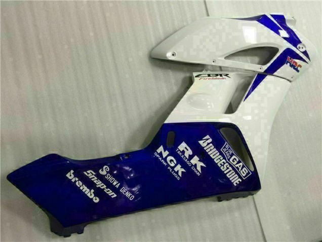 Branco Azul Vermelho Carenagem Honda CBR 1000RR 2004-2005 Branco Azul Vermelho Carenagem Honda CBR 1000RR 2004-2005