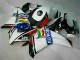 Branco Azul Vermelho Eurobet Lee Carenagem Honda CBR 1000RR 2008-2011 Branco Azul Vermelho Eurobet Lee Carenagem Honda CBR 1000RR 2008-2011