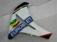 Branco Azul Vermelho Eurobet Lee Carenagem Honda CBR 1000RR 2008-2011 Branco Azul Vermelho Eurobet Lee Carenagem Honda CBR 1000RR 2008-2011