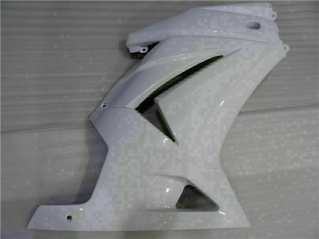 Branco Carenagem Kawasaki EX250 2008-2012 Branco Carenagem Kawasaki EX250 2008-2012