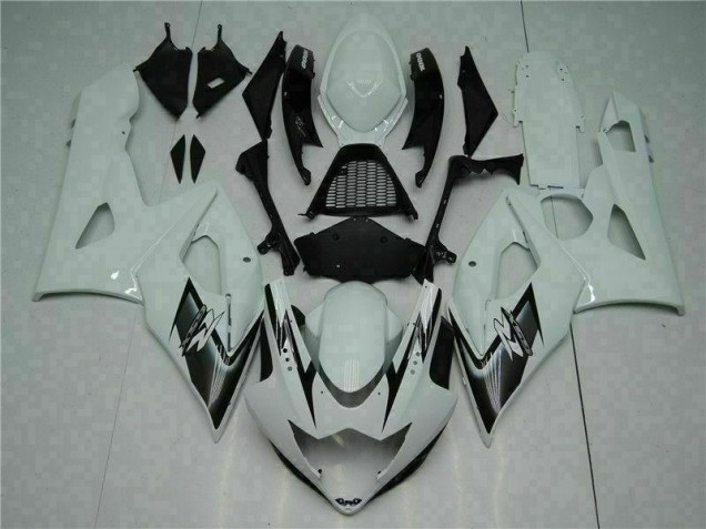 Branco Carenagem & Plástico Suzuki GSXR 1000 K5 2005-2006 Branco Carenagem & Plástico Suzuki GSXR 1000 K5 2005-2006