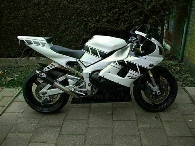 Branco Carenagem & Plástico Yamaha R1 2000-2001 Branco Carenagem & Plástico Yamaha R1 2000-2001