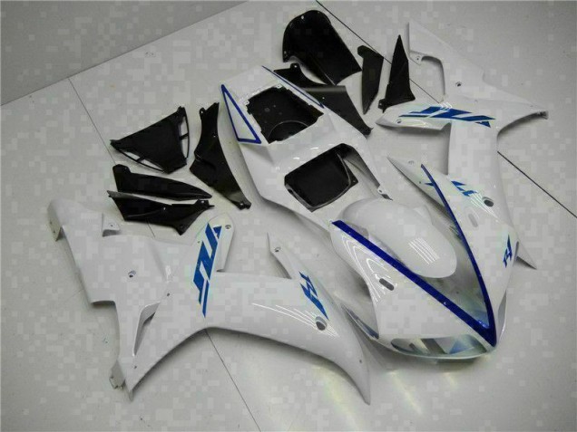 Branco Carenagem & Plástico Yamaha R1 2002-2003 Branco Carenagem & Plástico Yamaha R1 2002-2003