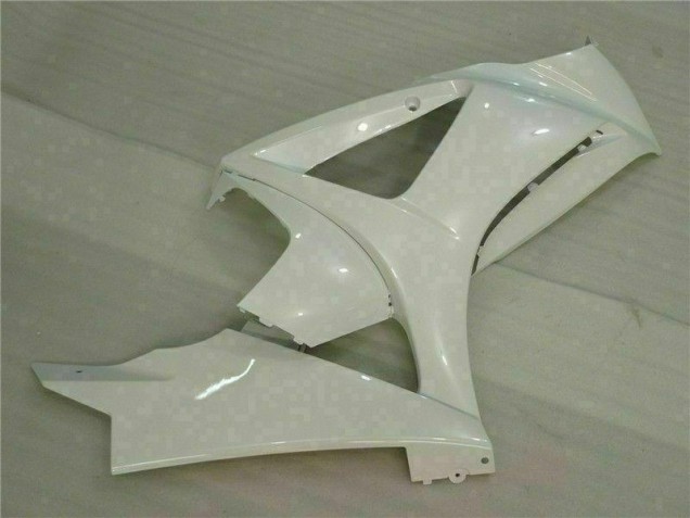 Branco Carenagem Suzuki GSXR 1000 K7 2007-2008 Branco Carenagem Suzuki GSXR 1000 K7 2007-2008
