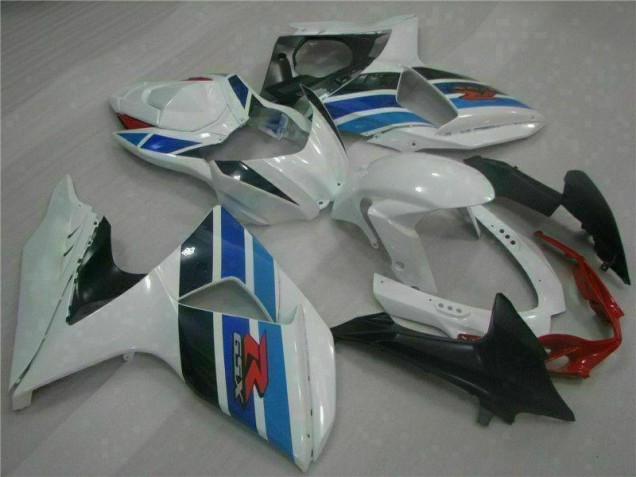 Branco Carenagem Suzuki GSXR 1000 K9 2009-2016 Branco Carenagem Suzuki GSXR 1000 K9 2009-2016