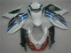 Branco Carenagem Suzuki GSXR 1000 K9 2009-2016 Branco Carenagem Suzuki GSXR 1000 K9 2009-2016