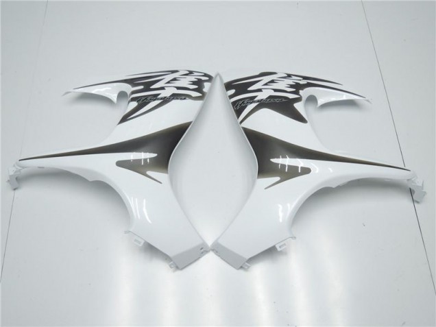 Branco Carenagem Suzuki GSXR 1300 Hayabusa 2008-2019 Branco Carenagem Suzuki GSXR 1300 Hayabusa 2008-2019