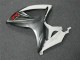 Branco Carenagem Suzuki GSXR 600 / 750 K6 2006-2007 Branco Carenagem Suzuki GSXR 600 / 750 K6 2006-2007