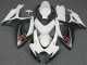 Branco Carenagem Suzuki GSXR 600 / 750 K6 2006-2007 Branco Carenagem Suzuki GSXR 600 / 750 K6 2006-2007