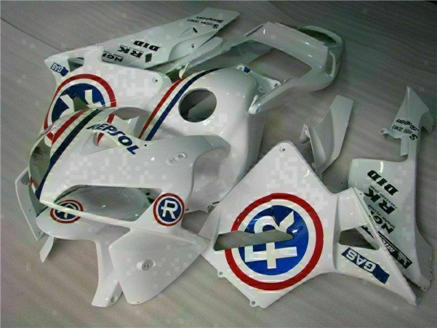 Branco Carroçaria Honda CBR 600RR 2005-2006