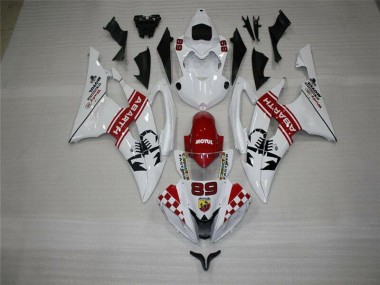 Branco Carroçaria Yamaha R6 2008-2016