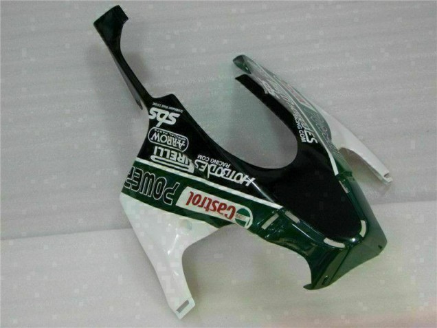Branco Castrol 4 Carenagem Honda CBR 1000RR 2008-2011 Branco Castrol 4 Carenagem Honda CBR 1000RR 2008-2011