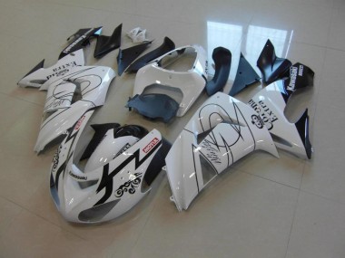 Branco Corona Carenagem Kawasaki ZX10R 2006-2007
