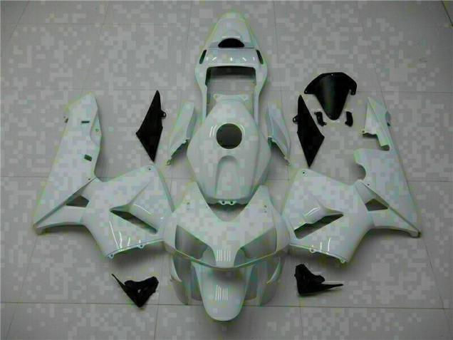 Branco Kit Carenagem Honda CBR 600RR 2003-2004 Branco Kit Carenagem Honda CBR 600RR 2003-2004