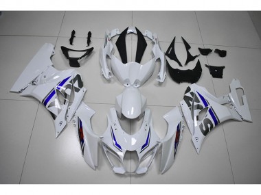 Branco Kit Carenagem Suzuki GSXR 1000 2017-2023