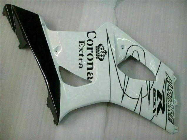 Branco Kit Carenagem Suzuki GSXR 1000 K3 2003-2004 Branco Kit Carenagem Suzuki GSXR 1000 K3 2003-2004