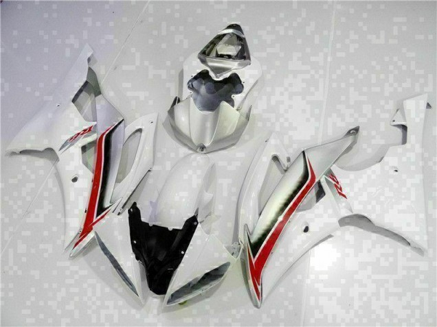 Branco Kit Carenagem Yamaha R6 2008-2016 Branco Kit Carenagem Yamaha R6 2008-2016