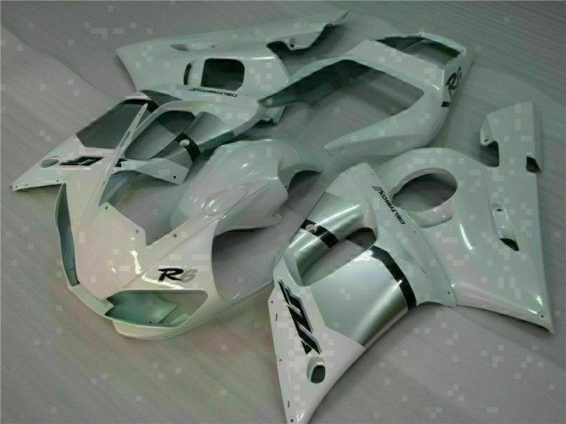 Branco Kits Completo Carenagem Yamaha R6 1998-2002 Branco Kits Completo Carenagem Yamaha R6 1998-2002