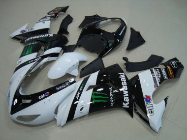 Branco Monster Carenagem Kawasaki ZX10R 2006-2007