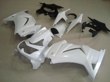 Branco Pérola Carenagem Kawasaki ZX 250R 2008-2012