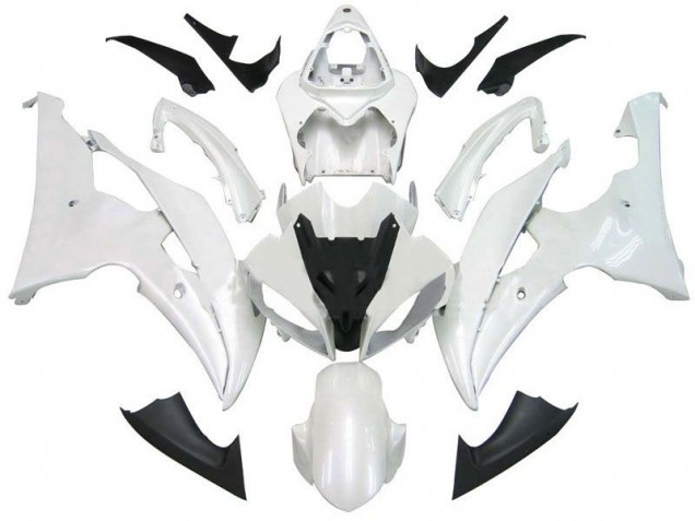 Branco Pérola Kits Carenagem Yamaha R6 2008-2016 Branco Pérola Kits Carenagem Yamaha R6 2008-2016