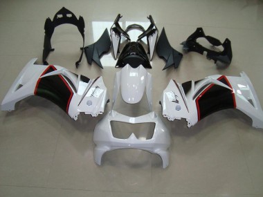 Branco Pérola Preto Carenagem Kawasaki ZX 250R 2008-2012