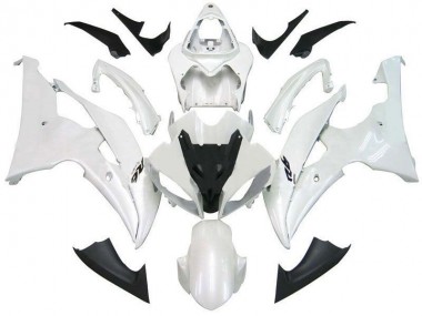 Branco Pérola R6 Carenagem Yamaha R6 2008-2016